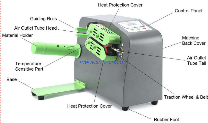 HY-02 (green type) Air cushion Machine 